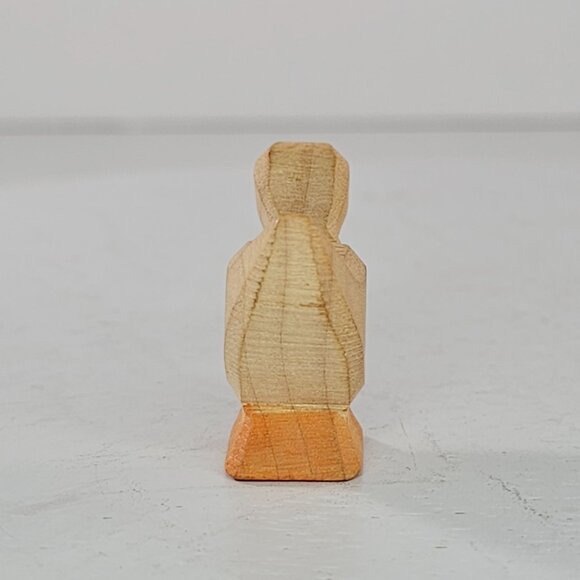 Vintage Ostheimer Goose Duck Standing Bird Wood Carving Germany - Picture 6 of 8